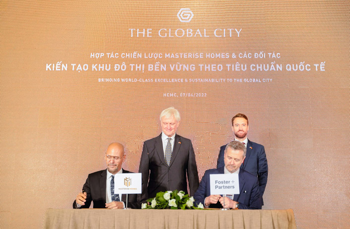 Lãnh sự quán Anh chứng kiến ký kết phát triển khu đô thị The Global City - Ảnh 1