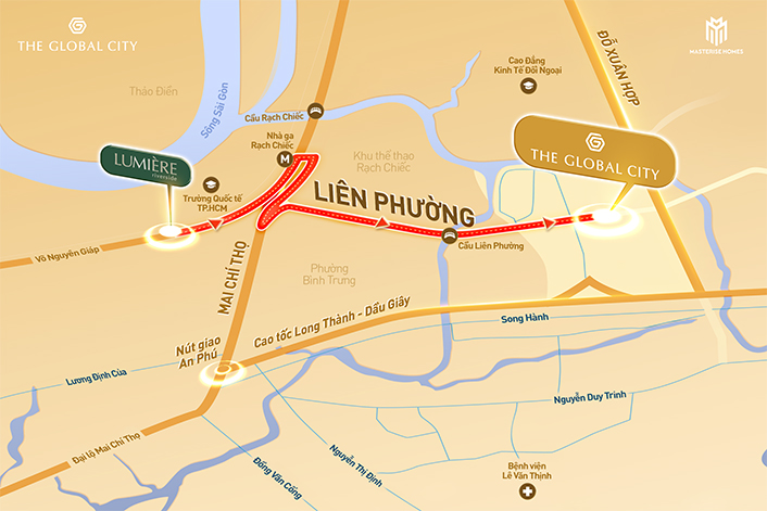 Đường Liên Phường thông xe nâng tầm trải nghiệm di chuyển về khu Đông - Ảnh 1