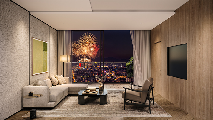 Ngắm lễ hội pháo hoa quốc tế từ căn hộ Nobu Residences - Ảnh 2