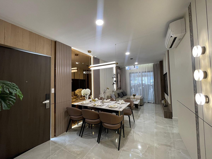 Đông đảo khách hàng tham quan nhà mẫu ′căn hộ chuẩn xanh giữa lòng Biên Hòa′ - Ảnh 2
