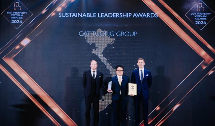 Cát Tường Group được vinh danh tại Dot Property Awards 2024