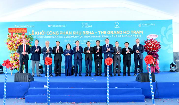 The Grand Ho Tram tổ chức lễ khởi công phân khu mới 35ha