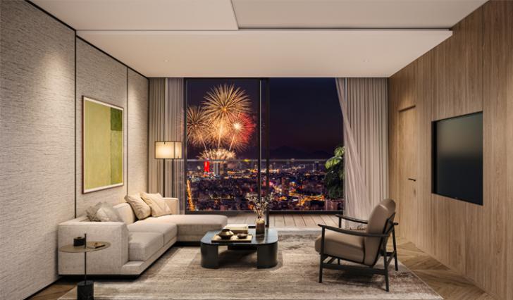 Ngắm lễ hội pháo hoa quốc tế từ căn hộ Nobu Residences