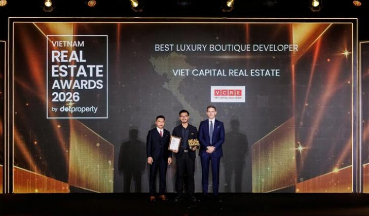 VCRE được vinh danh tại Dot Property Vietnam Awards