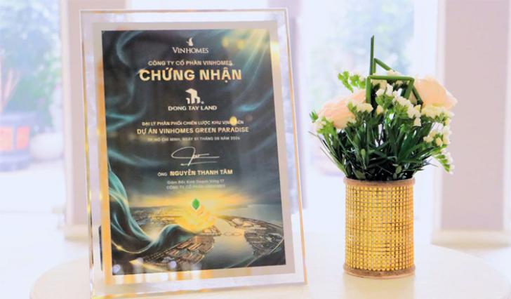 Đông Tây Land trở thành đại lý phân phối chiến lược khu Vịnh Tiên