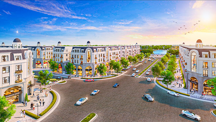Cận cảnh khu đô thị phong cách Ý tại Hậu Giang - Ảnh 4 Cận cảnh khu đô thị phong cách Ý tại Hậu Giang - Ảnh 4