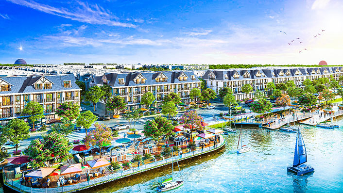 Cận cảnh khu đô thị phong cách Ý tại Hậu Giang - Ảnh 7 Cận cảnh khu đô thị phong cách Ý tại Hậu Giang - Ảnh 7