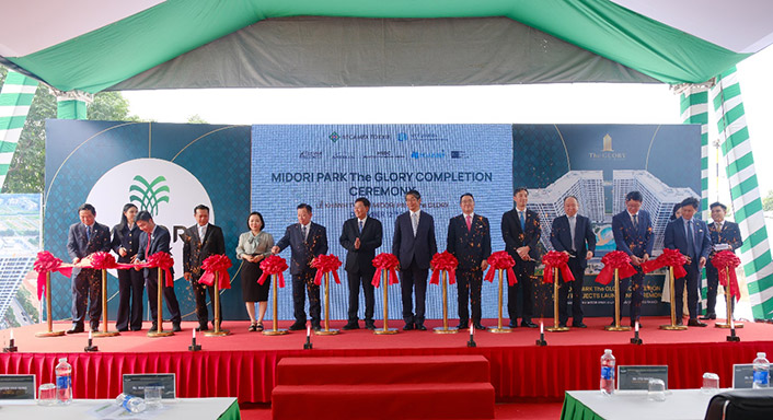 Khánh thành MIDORI PARK The GLORY tại Bình Dương - Ảnh 1 Khánh thành MIDORI PARK The GLORY tại Bình Dương - Ảnh 1