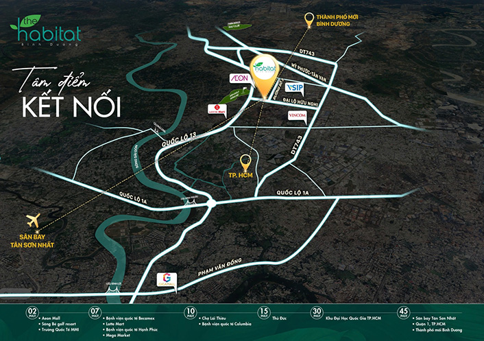 The Habitat Binh Duong - ốc đảo xanh tại cửa ngõ VSIP 1 - Ảnh 4 The Habitat Binh Duong - ốc đảo xanh tại cửa ngõ VSIP 1 - Ảnh 4