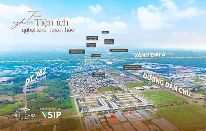 Tâm điểm mới của đô thị công nghiệp TP.HCM - Ảnh 1 Tâm điểm mới của đô thị công nghiệp TP.HCM - Ảnh 1