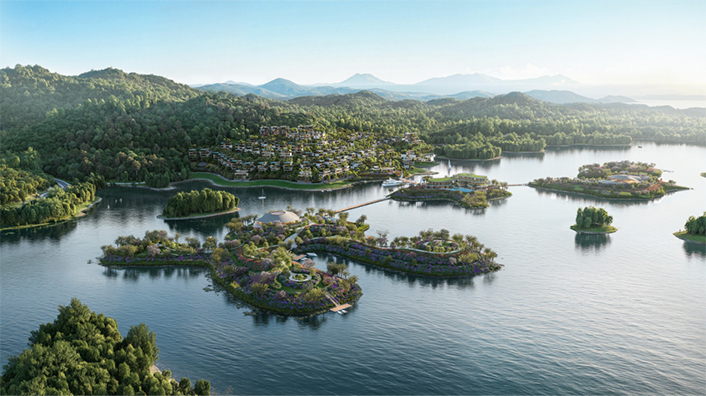 Concept nghỉ dưỡng ′không tường′ táo bạo bởi Flamingo Holdings - Ảnh 2 Concept nghỉ dưỡng ′không tường′ táo bạo bởi Flamingo Holdings - Ảnh 2